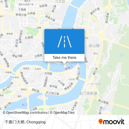 千厮门大桥 map