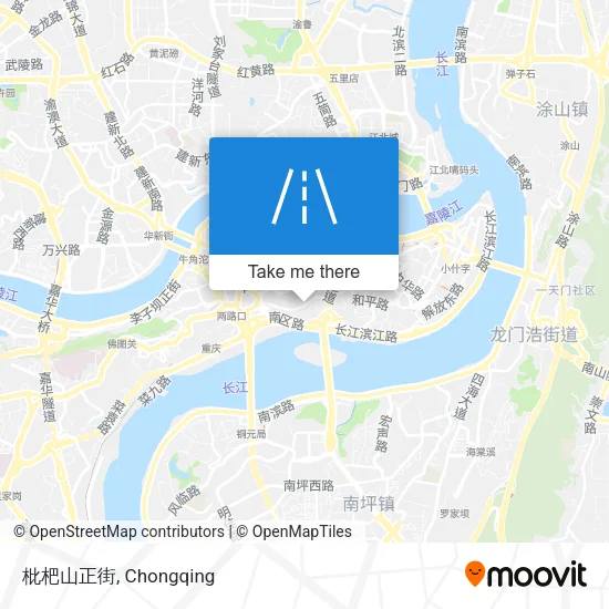 枇杷山正街 map