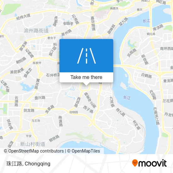 珠江路 map