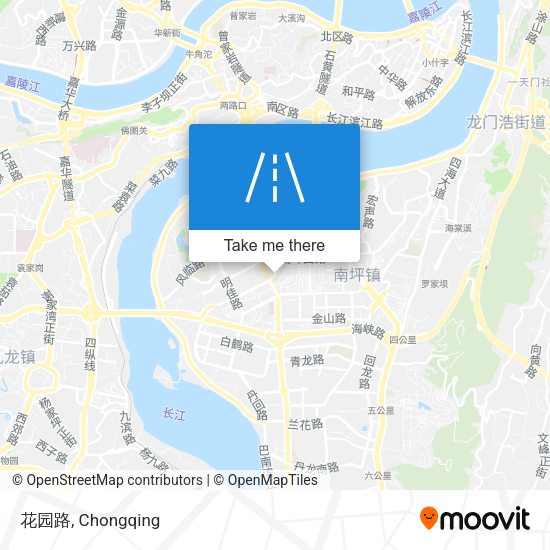 花园路 map