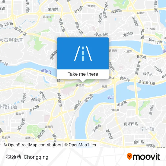 鹅颈巷 map