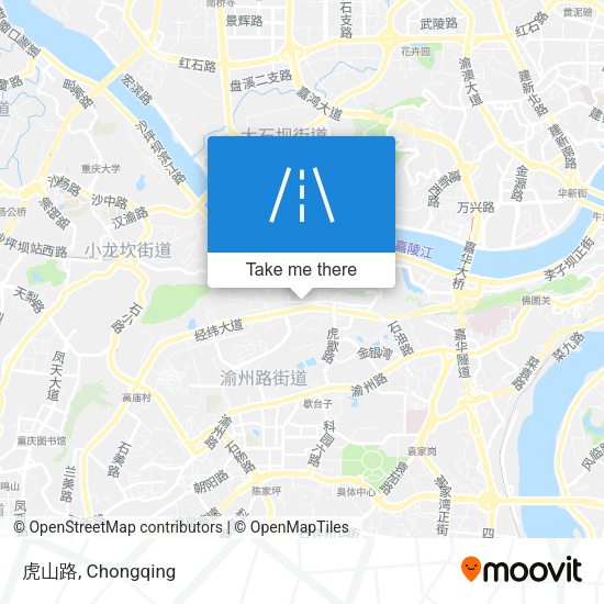虎山路 map