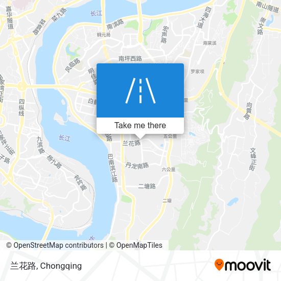 兰花路 map