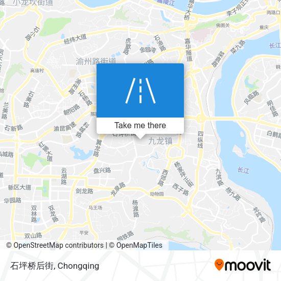 石坪桥后街 map