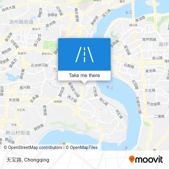 天宝路 map