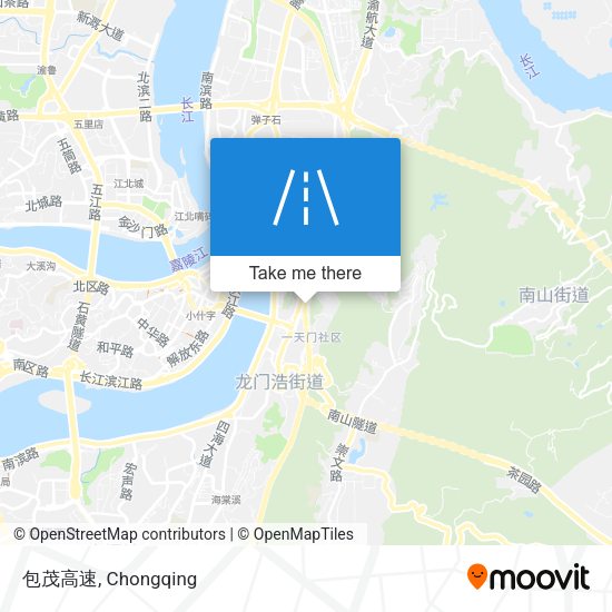 包茂高速 map