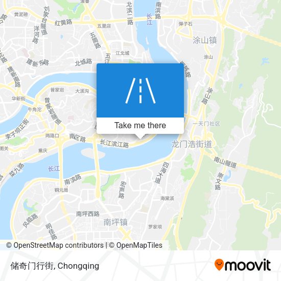 储奇门行街 map