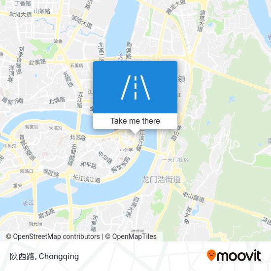 陕西路 map