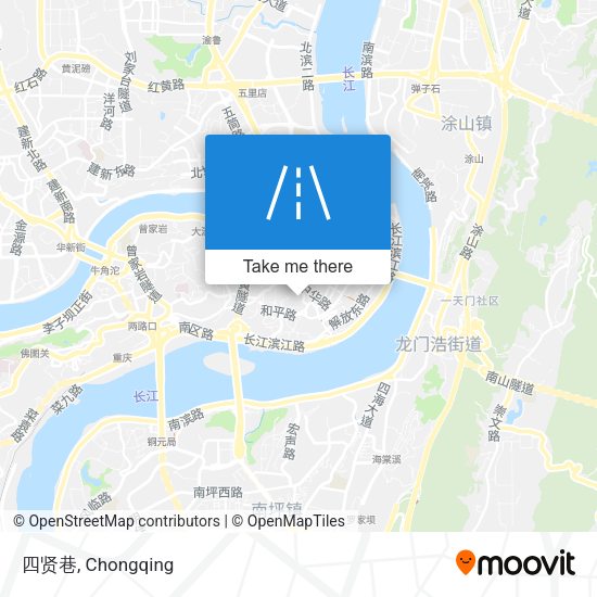 四贤巷 map