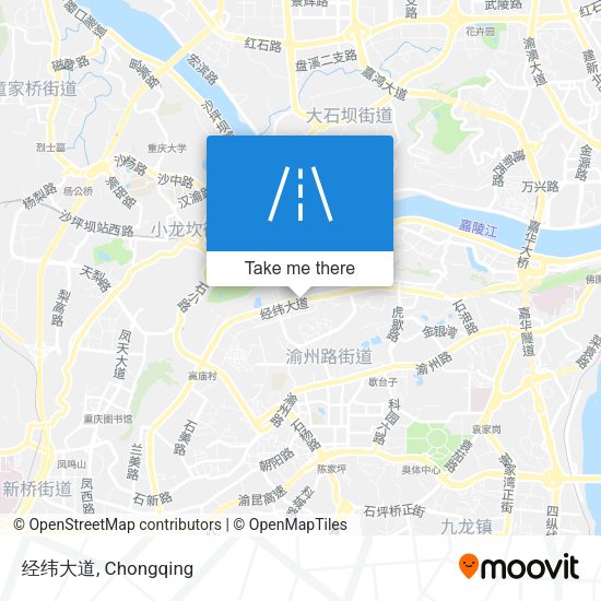 经纬大道 map