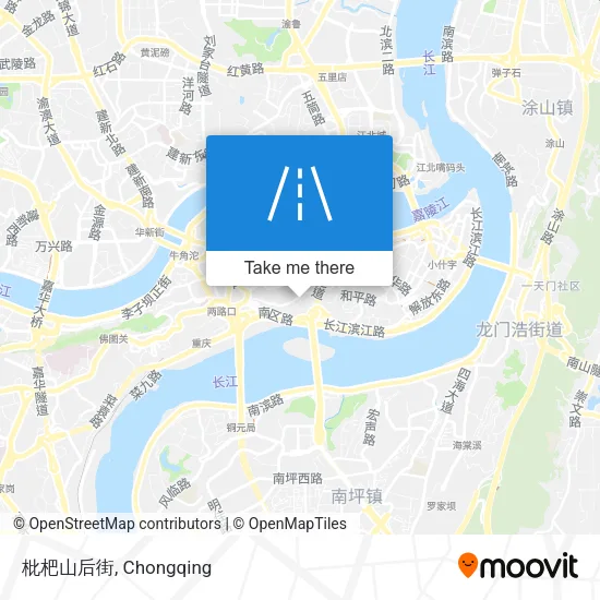 枇杷山后街 map