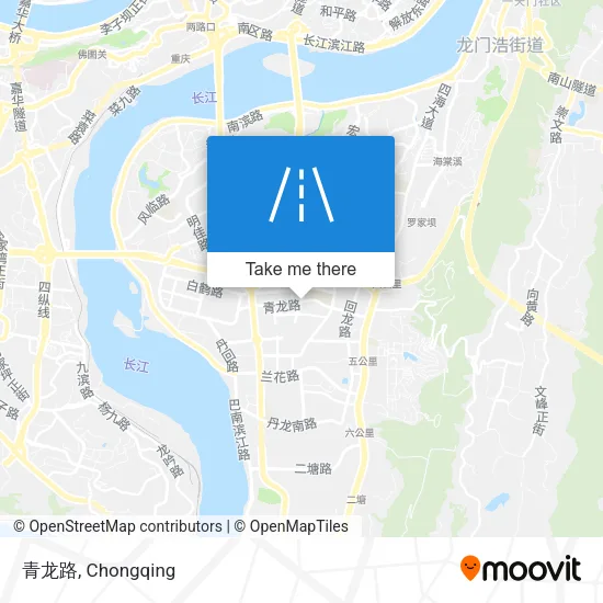 青龙路 map