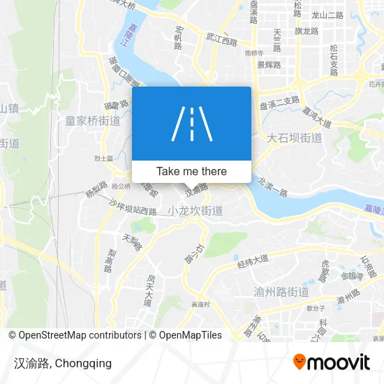 汉渝路 map