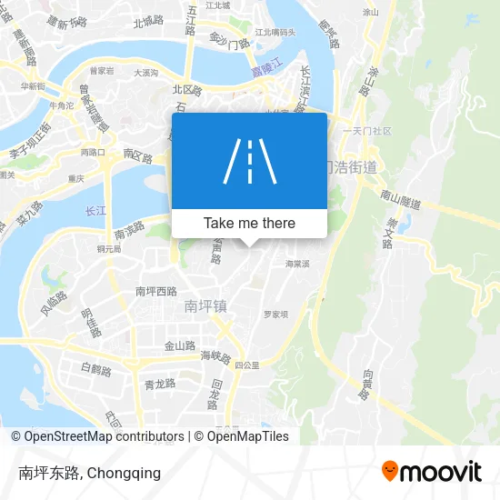 南坪东路 map