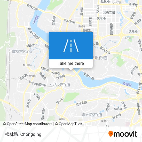 松林路 map