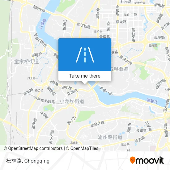 松林路 map