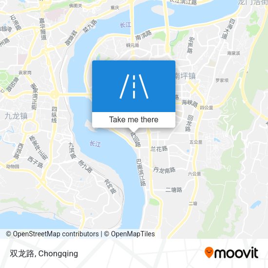 双龙路 map