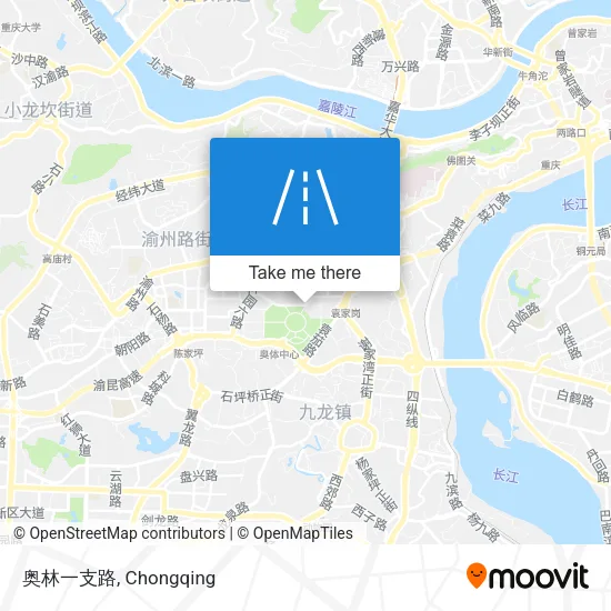 奥林一支路 map
