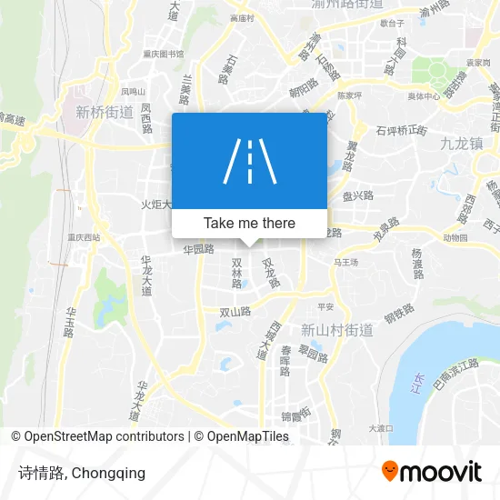 诗情路 map