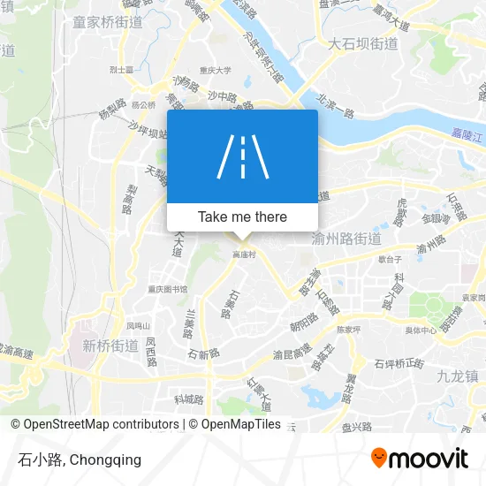 石小路 map