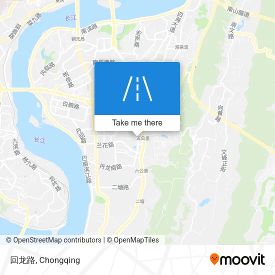 回龙路 map