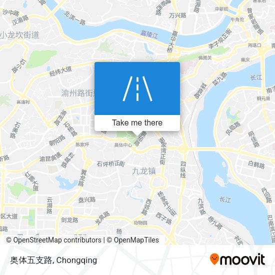 奥体五支路 map