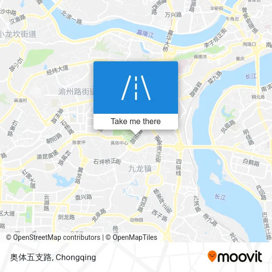 奥体五支路 map