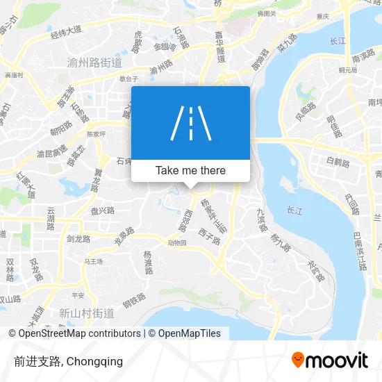 前进支路 map