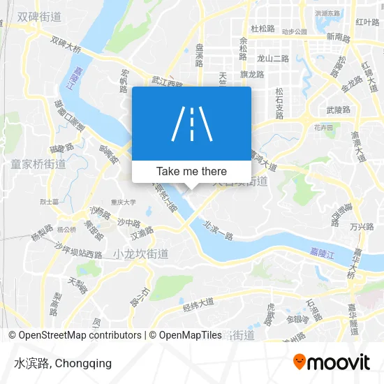 水滨路 map