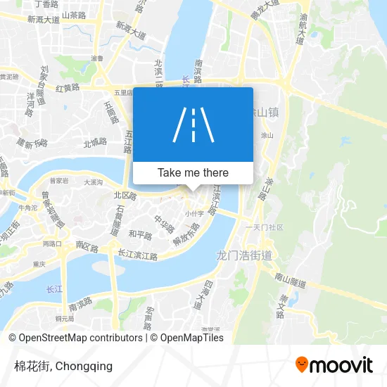 棉花街 map