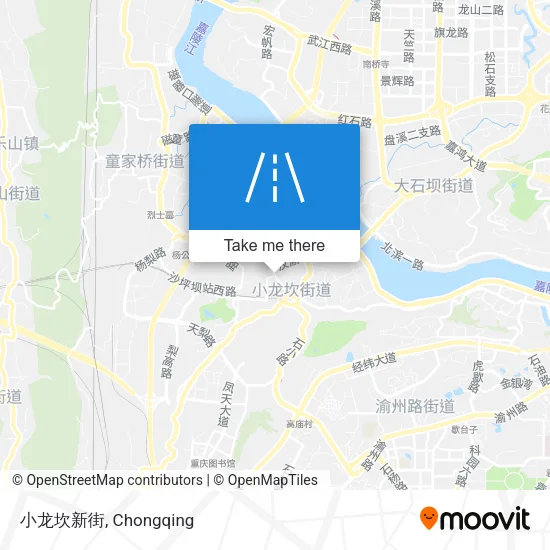 小龙坎新街 map