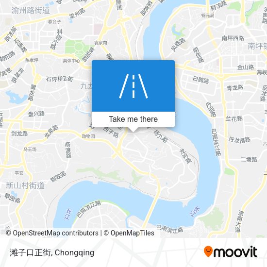 滩子口正街 map