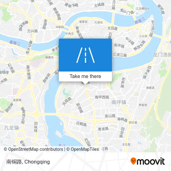 南铜路 map
