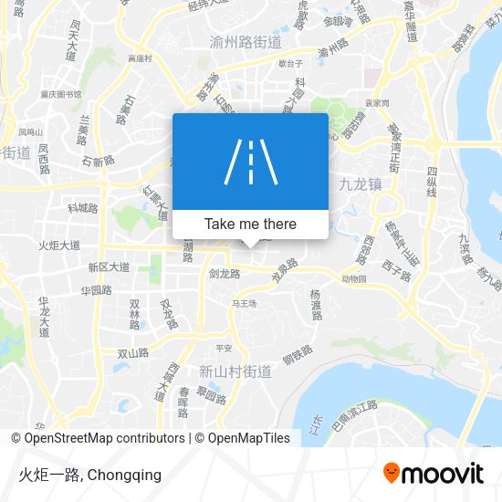 火炬一路 map