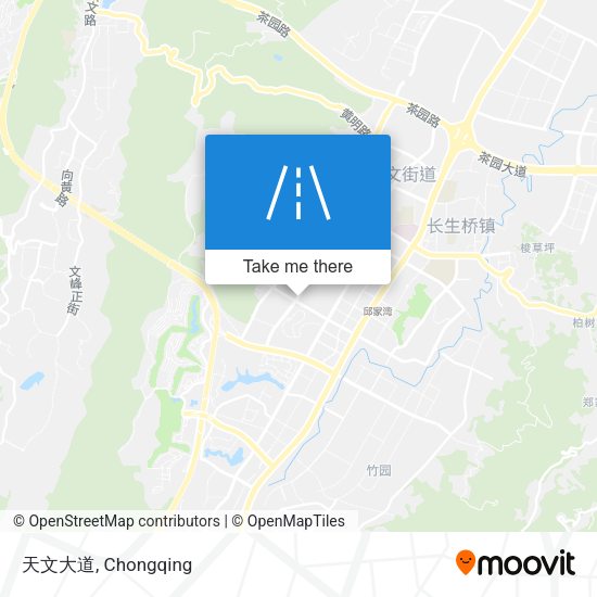 天文大道 map