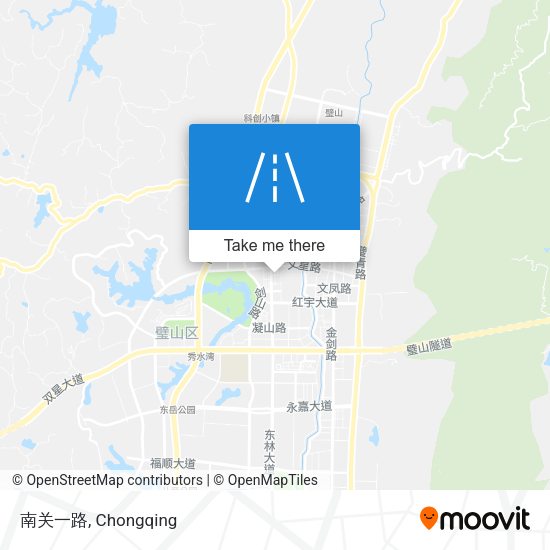 南关一路 map