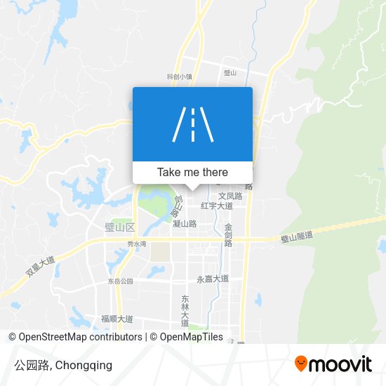 公园路 map