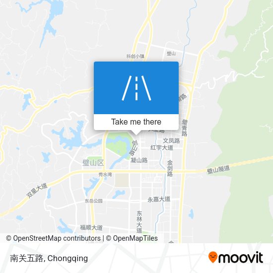 南关五路 map