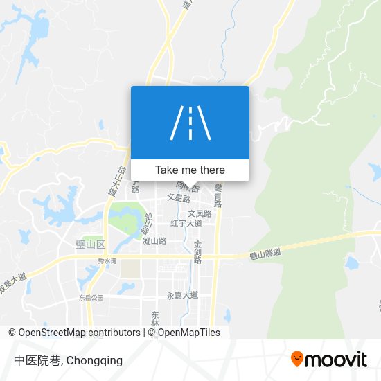 中医院巷 map