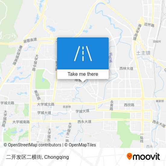 二开发区二横街 map