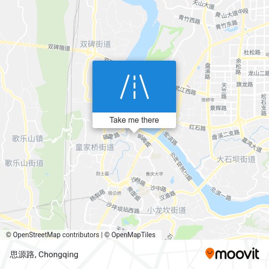 思源路 map