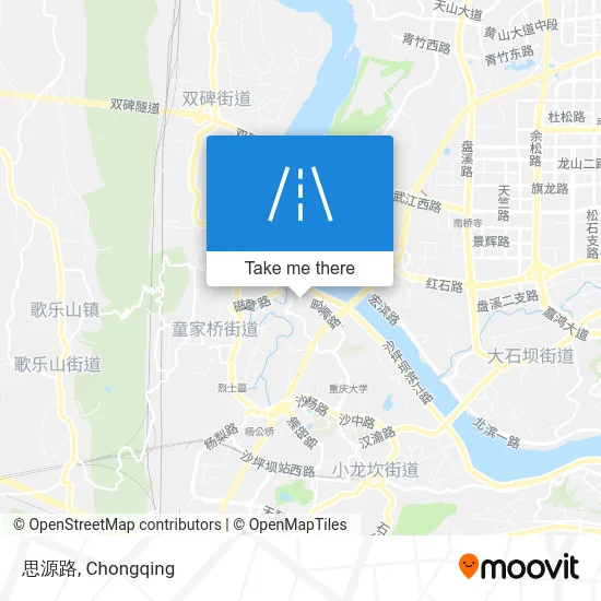 思源路 map
