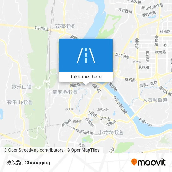 教院路 map