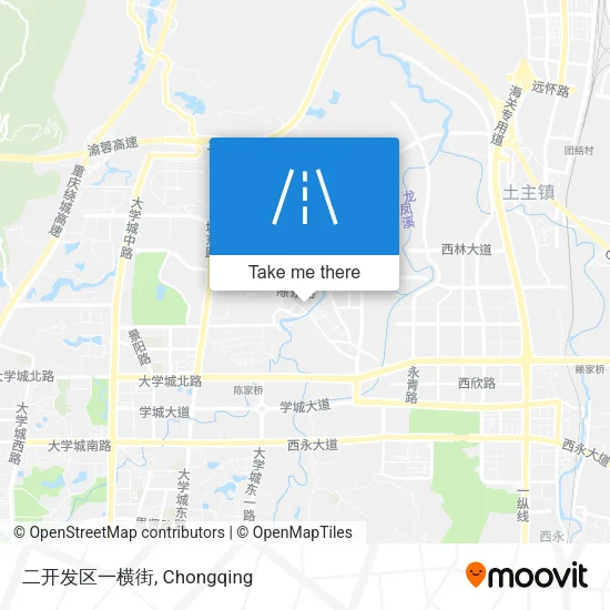 二开发区一横街 map