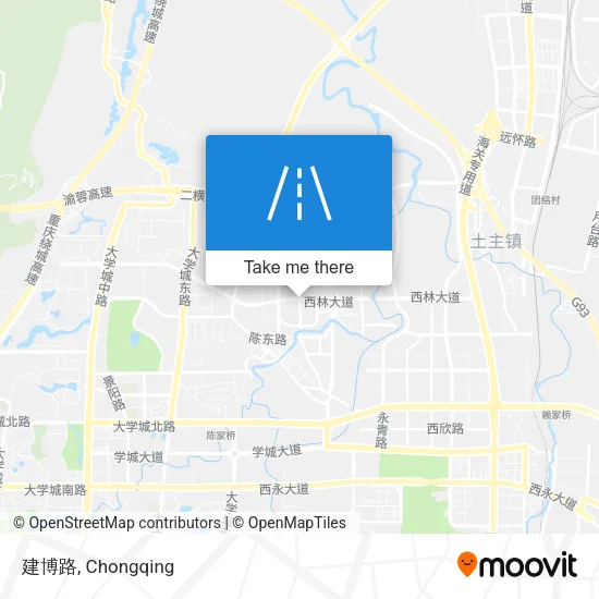 建博路 map