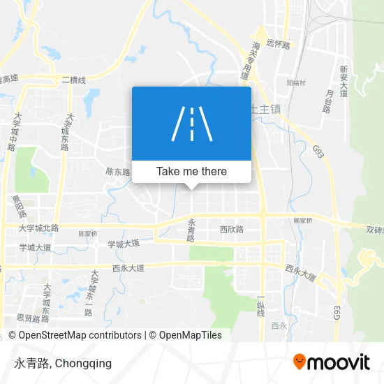 永青路 map