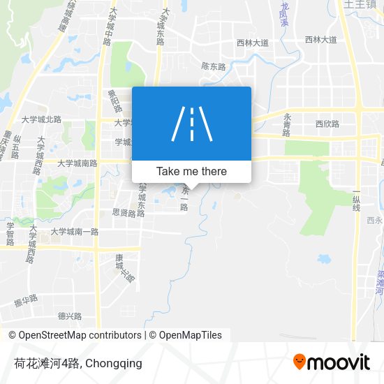 荷花滩河4路 map