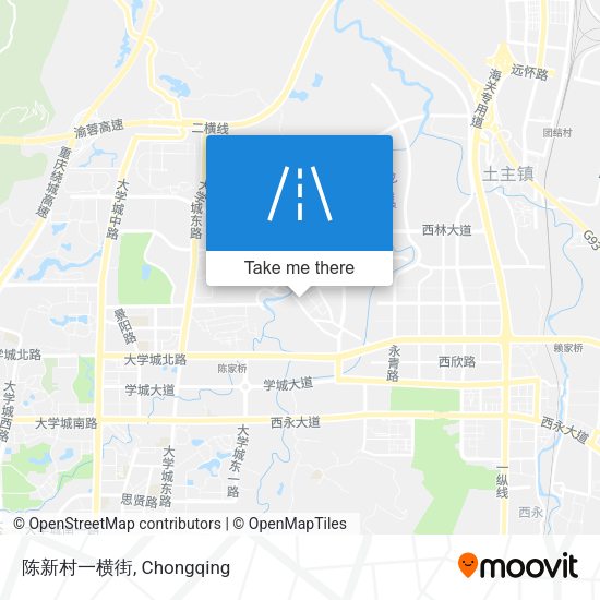 陈新村一横街 map