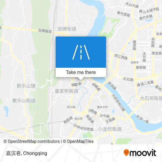 嘉滨巷 map