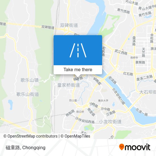 磁童路 map